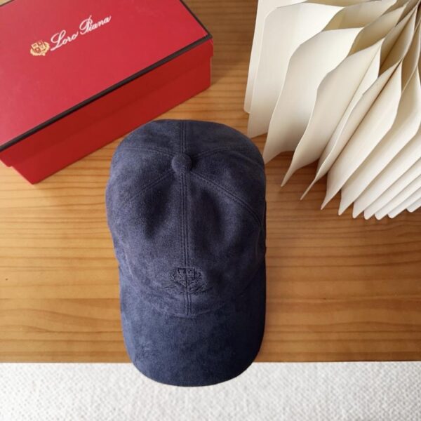 réplica,joyas,joyería,1:1,replica,fake,lujo,barato Nueva gorra de béisbol de gamuza de alta gama de Loro Piana (ASNWV)