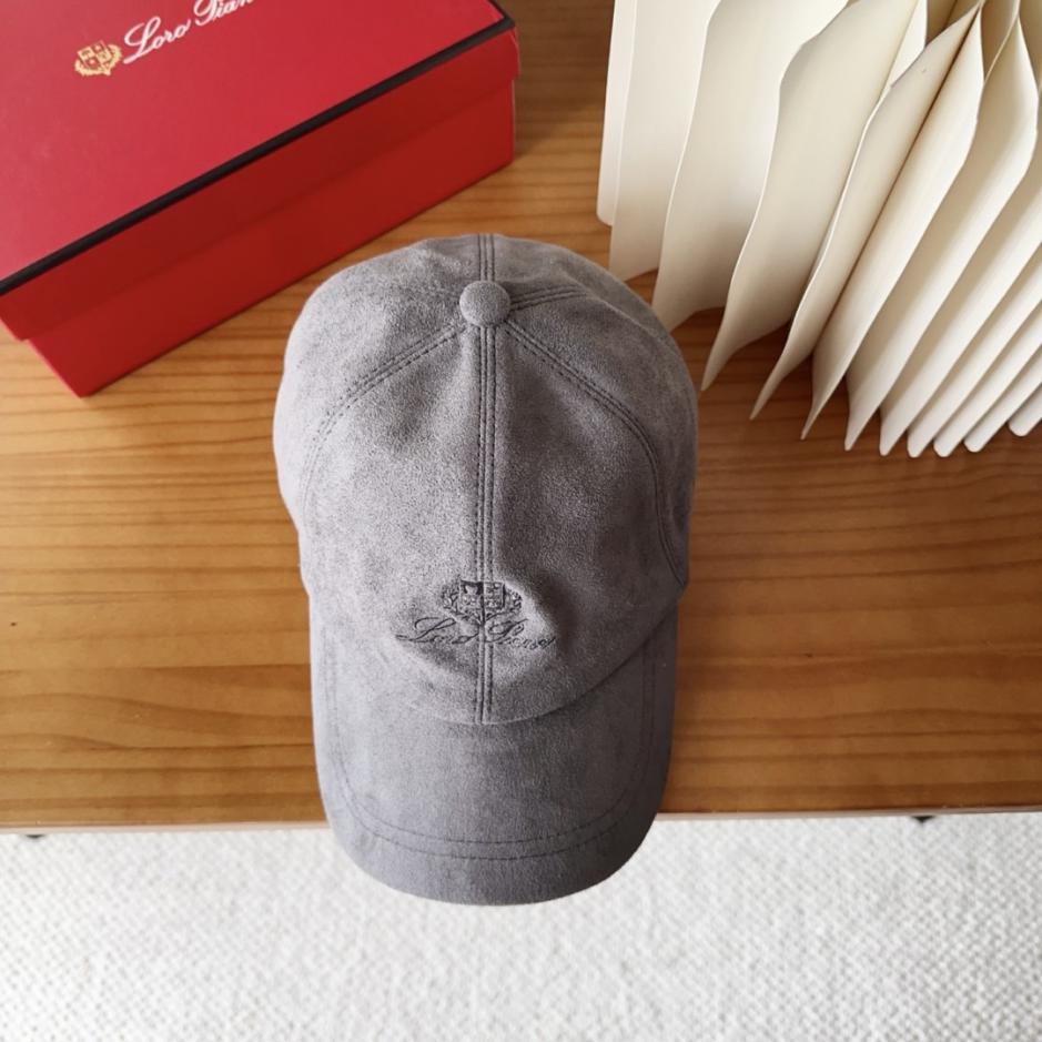 réplica,joyas,joyería,1:1,replica,fake,lujo,barato réplica,joyas,joyería,1:1,replica,fake,lujo,barato Loro Piana Nueva gorra de béisbol de gamuza de alta gama (D5633)