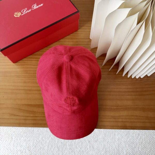 réplica,joyas,joyería,1:1,replica,fake,lujo,barato Loro Piana Nueva gorra de béisbol de gamuza de alta gama (UDQF1)