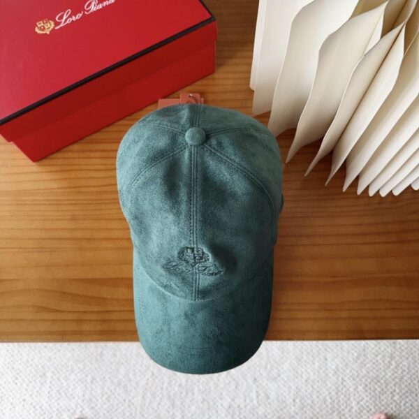 réplica,joyas,joyería,1:1,replica,fake,lujo,barato Nueva gorra de béisbol de gamuza de alta gama de Loro Piana (ZU6WL)