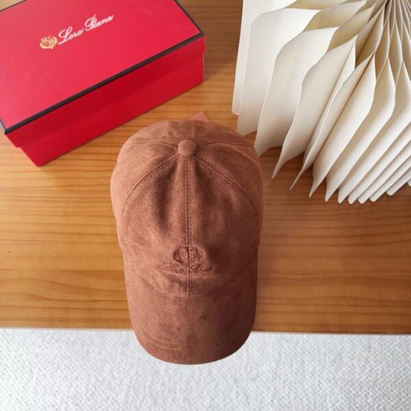 réplica,joyas,joyería,1:1,replica,fake,lujo,barato Loro Piana Nueva gorra de béisbol de gamuza de alta gama (ZUWF5)