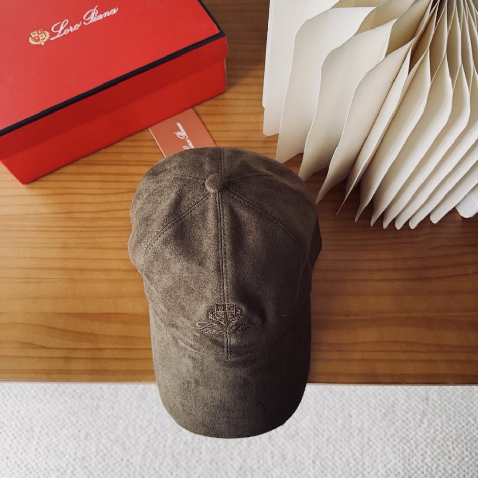 réplica,joyas,joyería,1:1,replica,fake,lujo,barato réplica,joyas,joyería,1:1,replica,fake,lujo,barato Loro Piana Nueva gorra de béisbol de gamuza de alta gama (ZUWF5)