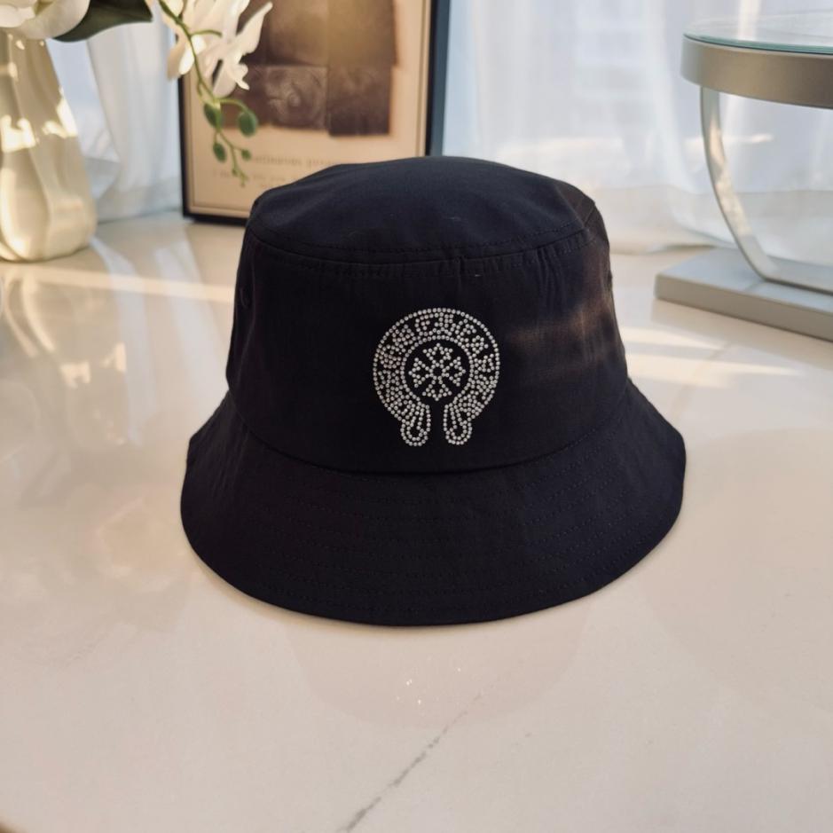 réplica,joyas,joyería,1:1,replica,fake,lujo,barato réplica,joyas,joyería,1:1,replica,fake,lujo,barato Nuevo sombrero tipo pescador de Chrome Hearts (4XTMR)
