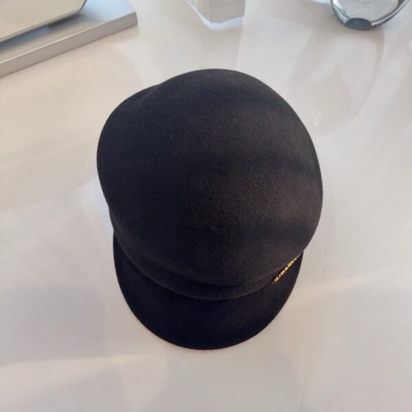 réplica,joyas,joyería,1:1,replica,fake,lujo,barato Sombrero de montar irregular Burberry Otoño/Invierno, sombrero de fieltro de lana 100% de alta calidad (IFZM4)