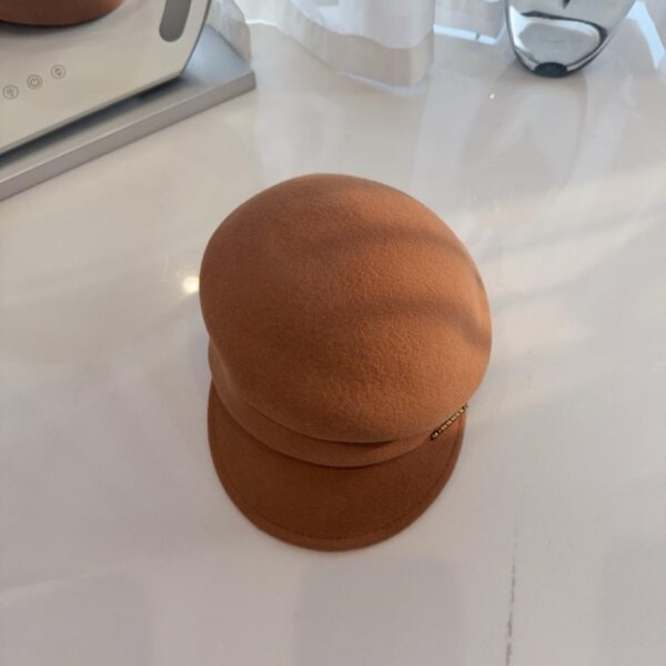 réplica,joyas,joyería,1:1,replica,fake,lujo,barato Sombrero de montar irregular Burberry Otoño/Invierno, sombrero de fieltro de lana 100% de alta calidad (UKM83)