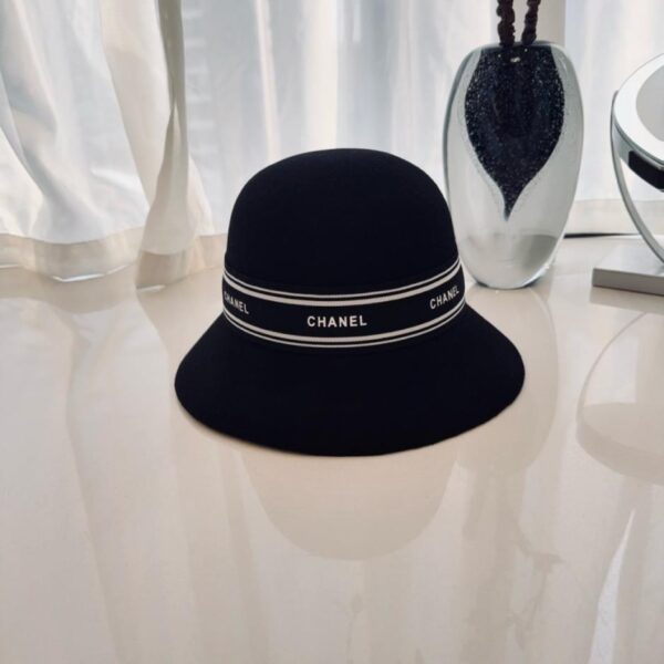 réplica,joyas,joyería,1:1,replica,fake,lujo,barato Sombrero tipo pescador elegante de Chanel para la temporada otoño/invierno, 100% fieltro de lana (SANY0)
