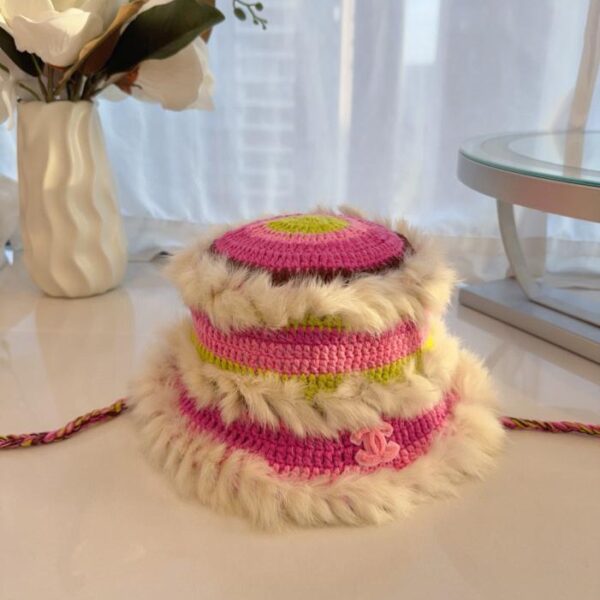 réplica,joyas,joyería,1:1,replica,fake,lujo,barato Sombrero de pescador trenzado de punto CHANEL (0VBEV)