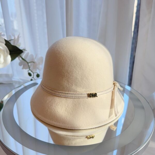réplica,joyas,joyería,1:1,replica,fake,lujo,barato Sombrero tipo pescador Dior Otoño/Invierno, 100% fieltro de lana (8GOKI)