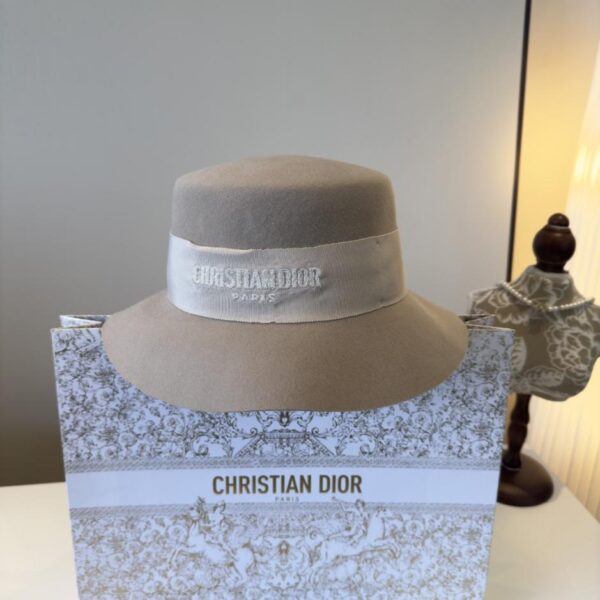 réplica,joyas,joyería,1:1,replica,fake,lujo,barato Sombrero tipo pescador Dior Otoño/Invierno 2020, 100% lana, circunferencia de la cabeza 57 cm (RLD0A)