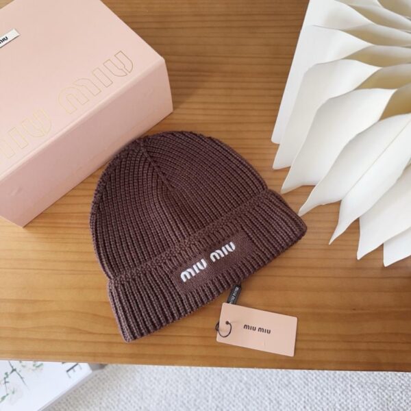 réplica,joyas,joyería,1:1,replica,fake,lujo,barato Gorro de punto de la boutique MIUMIU, colores clásicos, estilo unisex (XKXSZ)