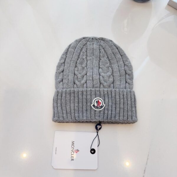 réplica,joyas,joyería,1:1,replica,fake,lujo,barato Gorro de lana de punto trenzado Moncler Otoño/Invierno (7C41S)