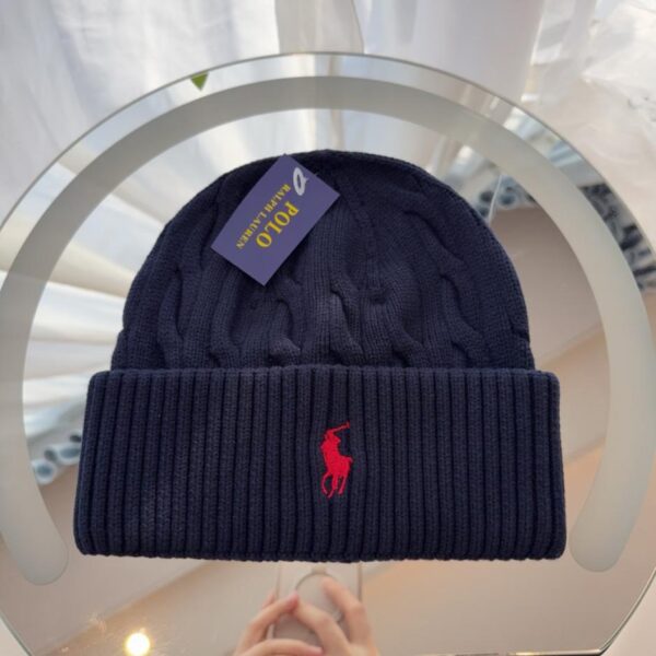 réplica,joyas,joyería,1:1,replica,fake,lujo,barato El último gorro de punto de Ralph Lauren, 100% algodón, unisex (4B9CW), mismo estilo que el disponible en las boutiques.