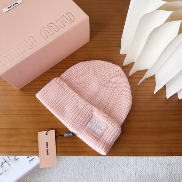 réplica,joyas,joyería,1:1,replica,fake,lujo,barato Gorro de punto MIUMIU, colores clásicos, unisex (4NS6D)