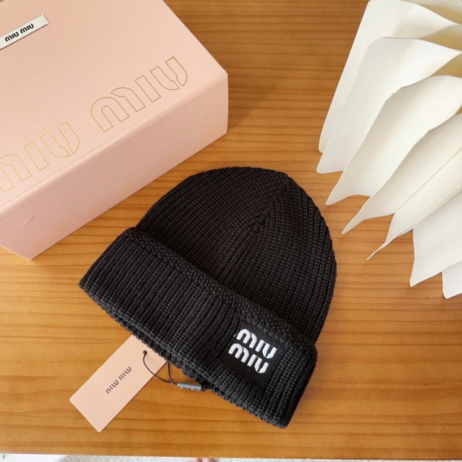 réplica,joyas,joyería,1:1,replica,fake,lujo,barato réplica,joyas,joyería,1:1,replica,fake,lujo,barato Gorro de punto MIUMIU, colores clásicos, unisex (S684R)