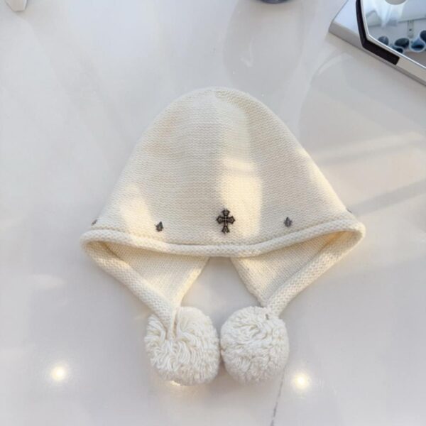 réplica,joyas,joyería,1:1,replica,fake,lujo,barato Gorro de lana Faraday de punto estilo otoño/invierno de Chrome Hearts (BTC9V)