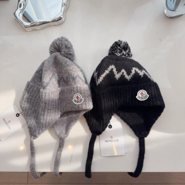 réplica,joyas,joyería,1:1,replica,fake,lujo,barato Gorro Moncler Otoño/Invierno Nuevo Gorro Protegido para las Orejas (F1MMS)
