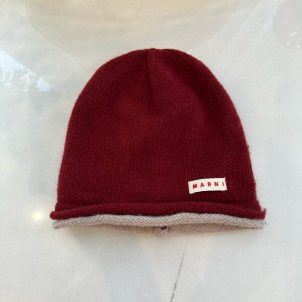 réplica,joyas,joyería,1:1,replica,fake,lujo,barato El nuevo gorro de punto grueso de Prada, grueso, holgado, cálido, unisex (975HR)