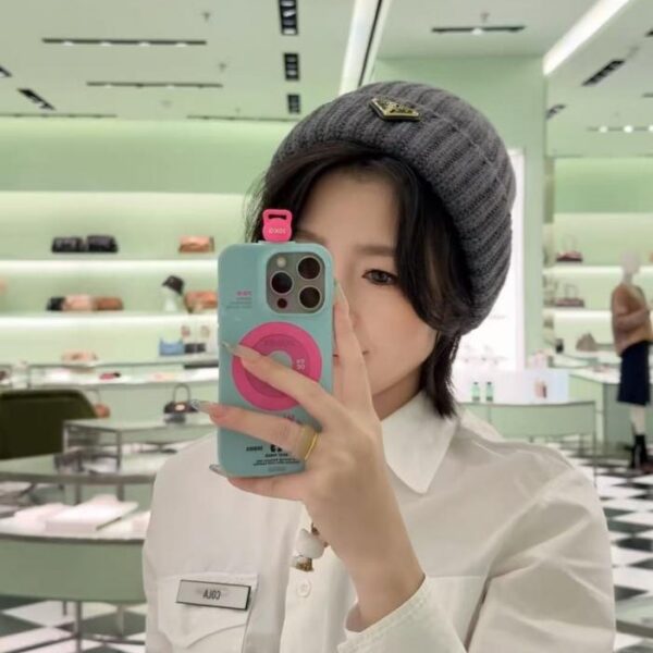réplica,joyas,joyería,1:1,replica,fake,lujo,barato El nuevo gorro de punto grueso de Prada, grueso, holgado, cálido, unisex (C8NRU)