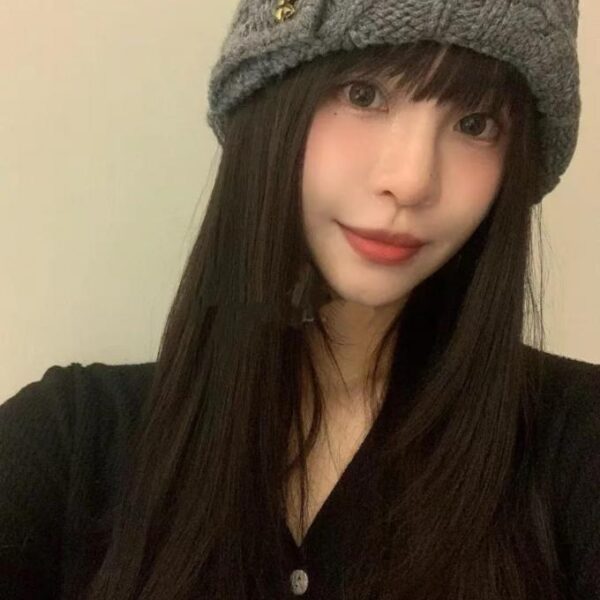 réplica,joyas,joyería,1:1,replica,fake,lujo,barato Gorro de punto con orejeras MIUMIU (HF1YI)