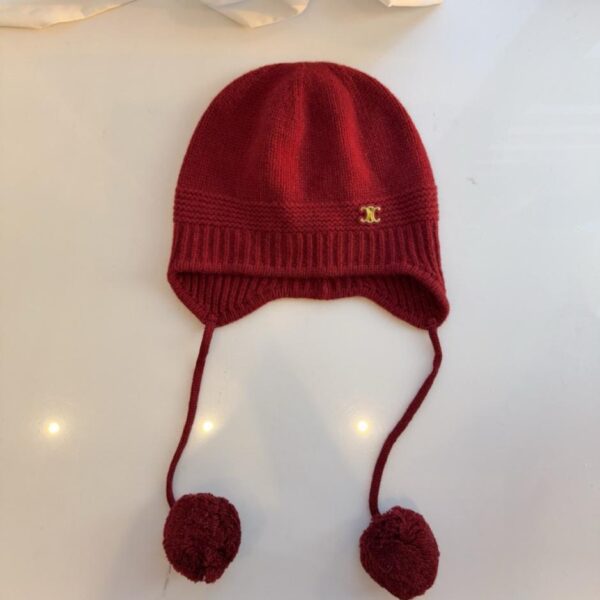 réplica,joyas,joyería,1:1,replica,fake,lujo,barato Nuevo gorro de lana 100% de Celine con orejeras (MMR6G)