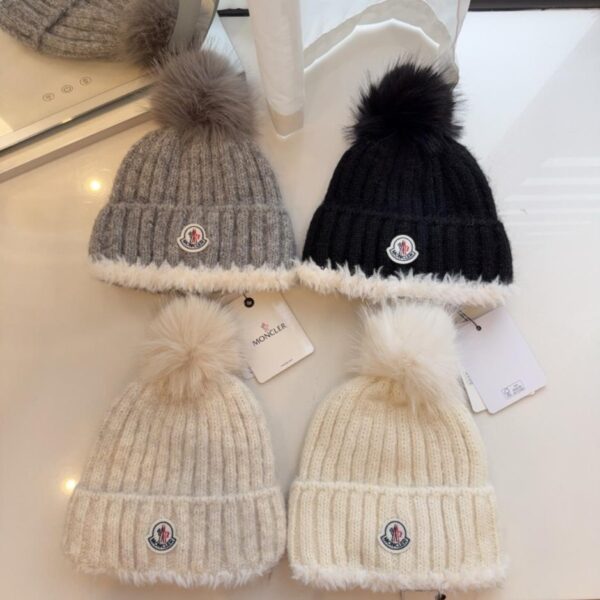 réplica,joyas,joyería,1:1,replica,fake,lujo,barato El nuevo gorro de lana de Moncler, grueso y cálido (ZXGVE)