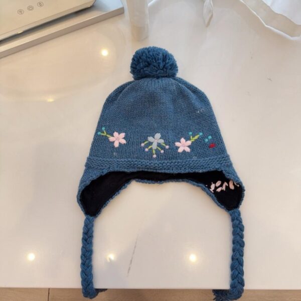 réplica,joyas,joyería,1:1,replica,fake,lujo,barato Nuevo gorro con orejeras de doble capa MARNI, gorro con orejeras de punto jacquard de lana (SGYKE)