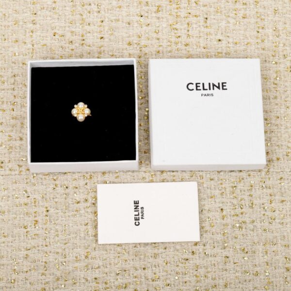 réplica,joyas,joyería,1:1,replica,fake,lujo,barato Boutique / Anillo Celine New Pearl Arco del Triunfo (BM6N3)