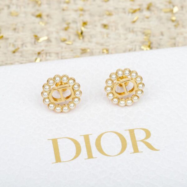 réplica,joyas,joyería,1:1,replica,fake,lujo,barato Boutique / Pendientes de perlas redondas Dior CD (LY3IQ)