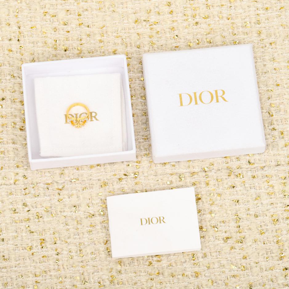 réplica,joyas,joyería,1:1,replica,fake,lujo,barato réplica,joyas,joyería,1:1,replica,fake,lujo,barato Boutique / Anillo de abeja con CD de Dior (OI1DT)