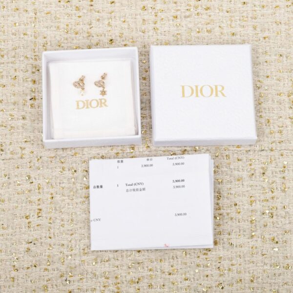 réplica,joyas,joyería,1:1,replica,fake,lujo,barato Boutique / Pinza para el pelo con esmalte de diamante Dior (0W9YR)