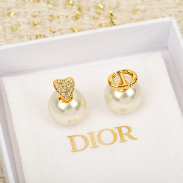 réplica,joyas,joyería,1:1,replica,fake,lujo,barato Boutique / Collar de perlas redondas Dior CD (W0WM5)