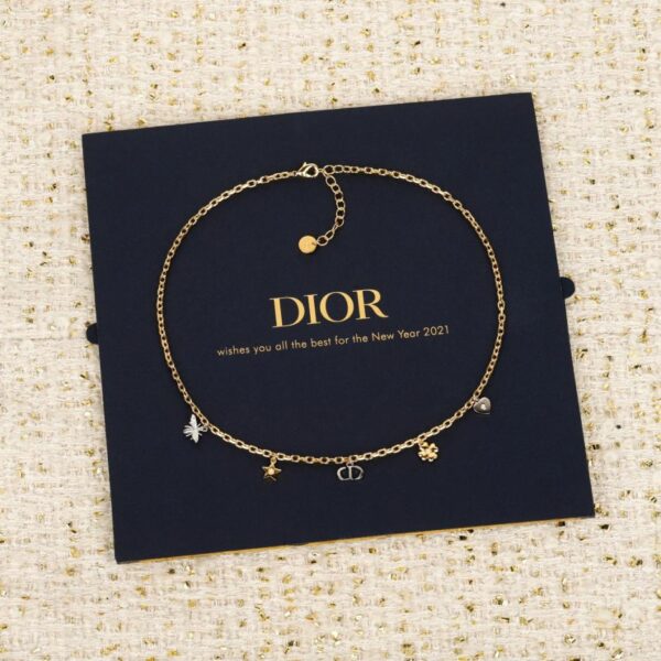 réplica,joyas,joyería,1:1,replica,fake,lujo,barato Boutique / 【Collar con CD nuevo de Dior】(3O59G)