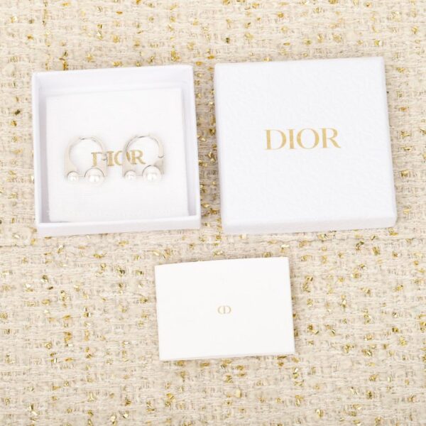 réplica,joyas,joyería,1:1,replica,fake,lujo,barato Boutique / Collar de dos diamantes con la letra Dior (X0FAH)