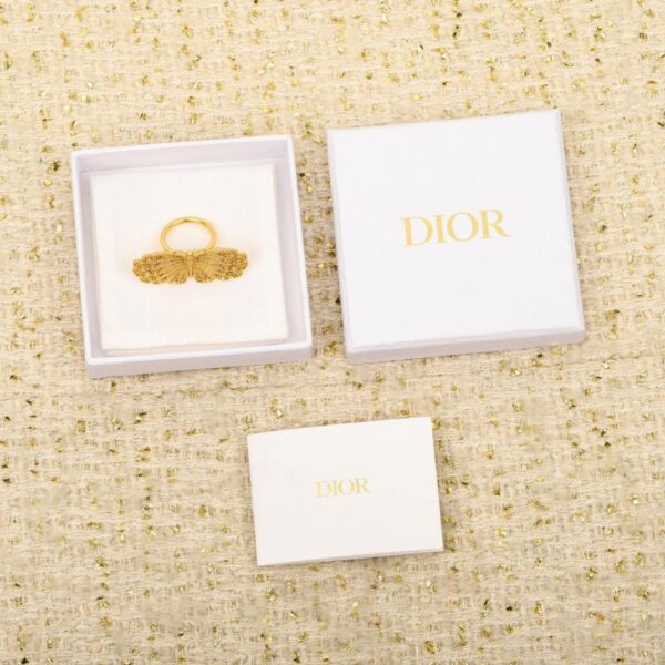 réplica,joyas,joyería,1:1,replica,fake,lujo,barato Boutique / Anillo de perla con lazo Z!️Dior (JLTXI)