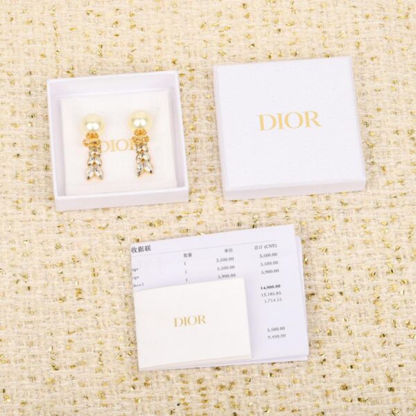 réplica,joyas,joyería,1:1,replica,fake,lujo,barato Boutique / Pendientes de trigo y perla CD de Dior (DWYRF)