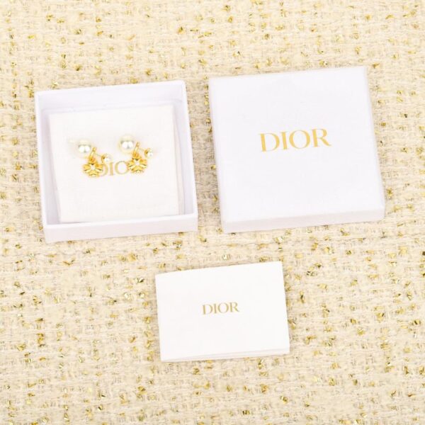 réplica,joyas,joyería,1:1,replica,fake,lujo,barato Boutique / Pendientes de perlas CD Dior 25 Clover (HENFN)