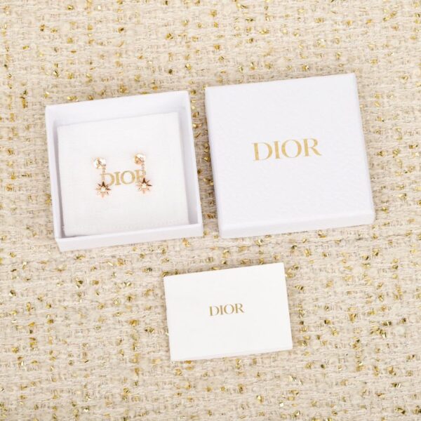 réplica,joyas,joyería,1:1,replica,fake,lujo,barato Boutique / Pendientes de estrella de ocho puntas, personalizables con oro auténtico y diamantes. Étoile des Vents reinterpreta el clásico diseño de rosa de los vientos (20GDO).