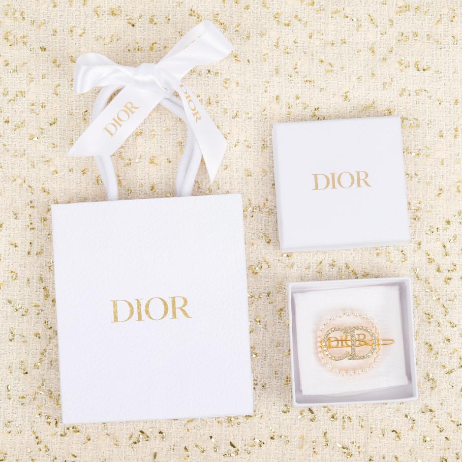 réplica,joyas,joyería,1:1,replica,fake,lujo,barato réplica,joyas,joyería,1:1,replica,fake,lujo,barato Boutique / Pinza para el pelo con cristales y cuentas de CD de Dior (9FKBE)