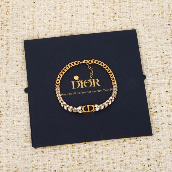 réplica,joyas,joyería,1:1,replica,fake,lujo,barato Boutique / Collar con orejas de trigo de CD de Dior (M0HTG)