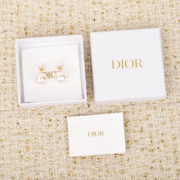 réplica,joyas,joyería,1:1,replica,fake,lujo,barato Boutique / Pendientes de perlas grandes y pequeñas Dior (5ZVAA)