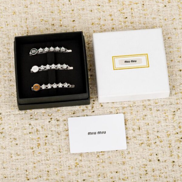 réplica,joyas,joyería,1:1,replica,fake,lujo,barato Boutique / Pinza para el cabello MIUMIU (Q7F68)