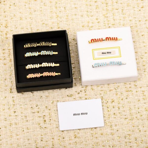 réplica,joyas,joyería,1:1,replica,fake,lujo,barato Boutique / Pinza para el cabello MIUMIU (YJK5W)