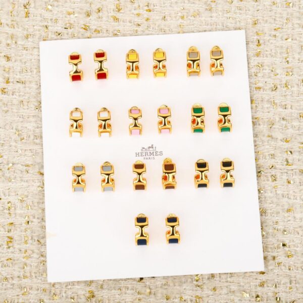 réplica,joyas,joyería,1:1,replica,fake,lujo,barato Boutique / Pendientes de medio círculo OMaillon H (HM1NM)