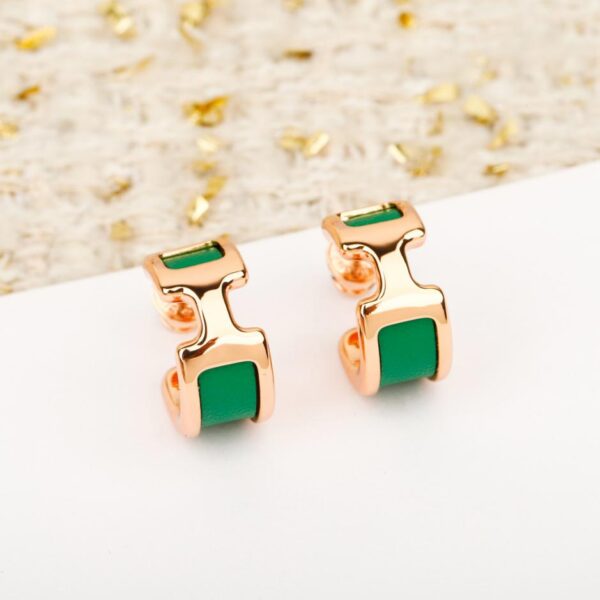 réplica,joyas,joyería,1:1,replica,fake,lujo,barato Boutique / Pendientes de medio círculo OMaillon H (Q7SUI)