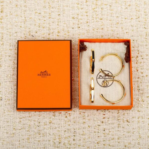 réplica,joyas,joyería,1:1,replica,fake,lujo,barato Boutique / 【Pendientes teñidos OMaillon H (74A9G)】