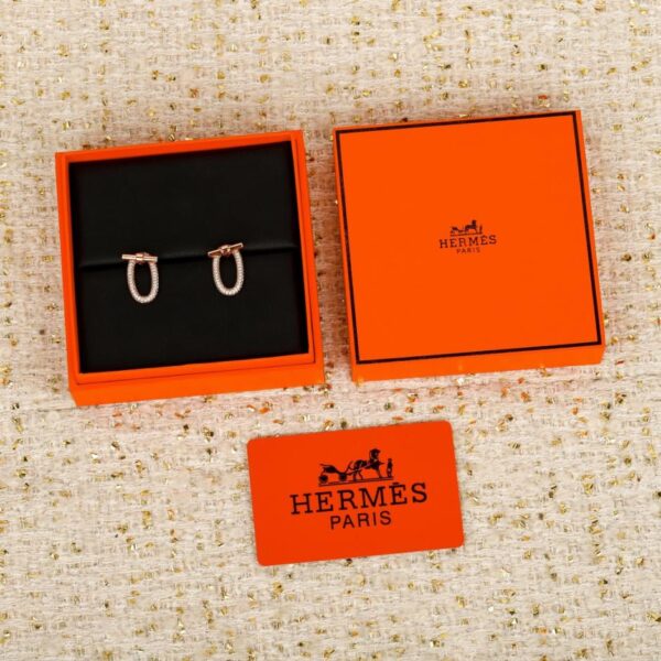 réplica,joyas,joyería,1:1,replica,fake,lujo,barato Boutique / Pendientes de nariz de cerdo, versión en oro auténtico de 18 quilates y diamantes (N267K) hechos a medida disponible.