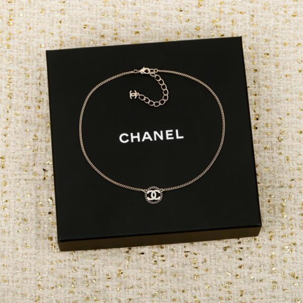 réplica,joyas,joyería,1:1,replica,fake,lujo,barato Boutique / Pendientes Chanel con doble C de diamantes redondos (D6RAT)