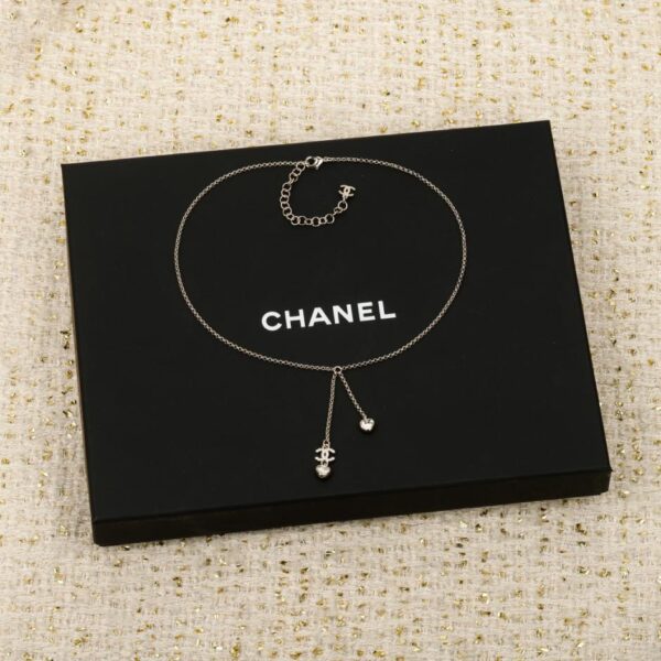 réplica,joyas,joyería,1:1,replica,fake,lujo,barato Boutique / Collar Chanel Meteor Doble C (JL88V)