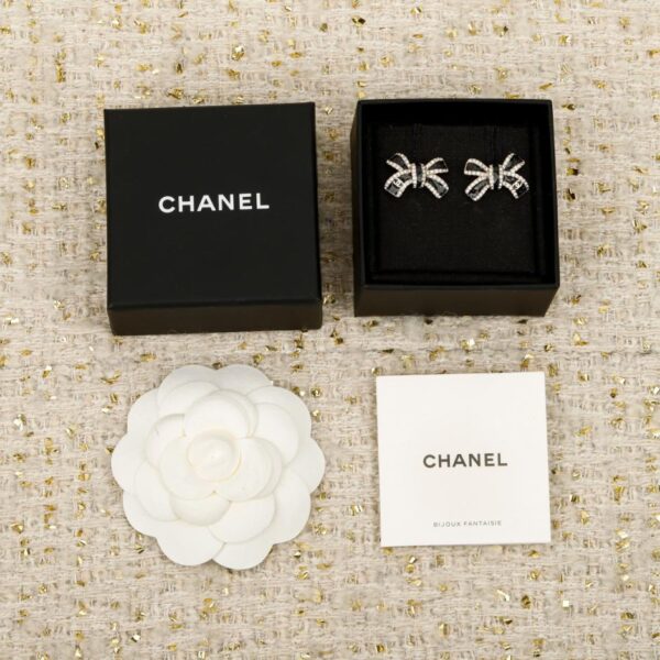 réplica,joyas,joyería,1:1,replica,fake,lujo,barato Boutique / Pendientes de lazo Chanel 25B (JMUE8)