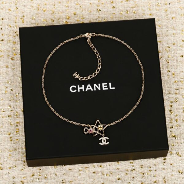 réplica,joyas,joyería,1:1,replica,fake,lujo,barato Boutique / Pulsera Chanel con doble C de esmalte negro (T5L8G)